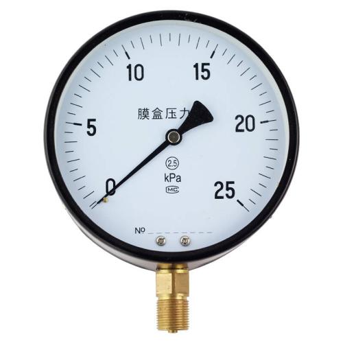 YE-100、150膜盒壓力表